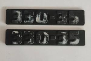 logo fregio stemma sportello Iveco 330-35