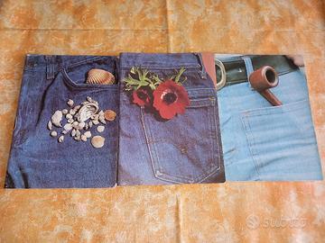 4 quaderni a righe soggetti anni '90