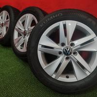Cerchi VW Golf 5 6 7 8 Touran Gomme Esti 205 55 16