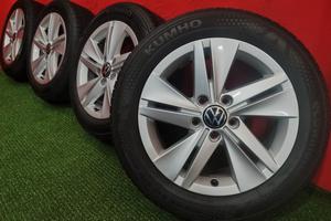 Cerchi VW Golf 5 6 7 8 Touran Gomme Esti 205 55 16