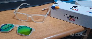 Montatura Occhiali da sole e vista clip on bambini