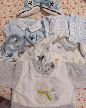 Abbigliamento per neonato maschio