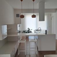 CUCINA ALTA BIANCA COMPLETA DI ELETTRODOMESTICI