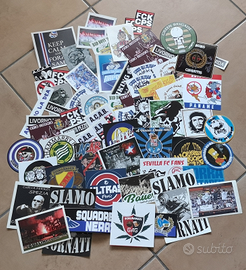 25 Adesivi ultras, fans, tifo ecc