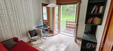 Monolocale con giardino