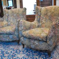 coppia poltrone antiche