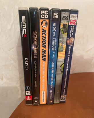Lotto 8 videogiochi per PC