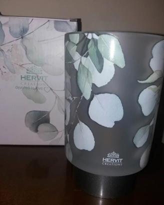 Lampada da notte in vetro Botanic Hervit Creations