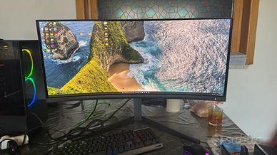 Monitor Philips Evnia 34 OLED Curvo