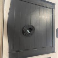 Kit Sovrapposizione lavatrice e ascigatrice nero