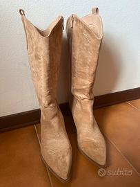 Stivali camperos Beige