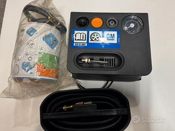 Compressore con il kit   di cortesia x gomme