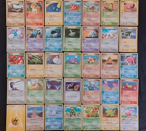 Lotto carte Pokémon comuni 
