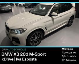 Bmw X3 xDrive 20d Msport/TETTO/PELLE/IVA ESP