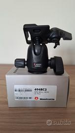 Testa Manfrotto più monopiede Giottos