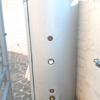 Bollitore verticale 500 litri con serpentino fisso