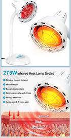 Lampada infrarossi riscaldante