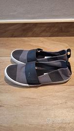 Puma Slip-On - a righe nere e grigie - n.37