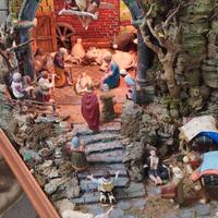 Presepe artigianale circolare