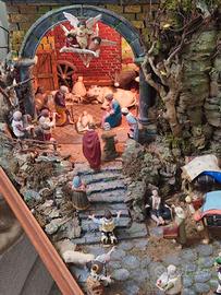 Presepe artigianale circolare