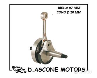 ALBERO MOTORE PIAGGIO VESPA PK XL 50 125 CONO Ø 20
