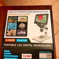 Microscopio LCD digitale portatile 
