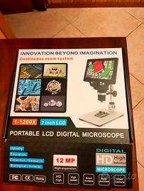 Microscopio LCD digitale portatile 