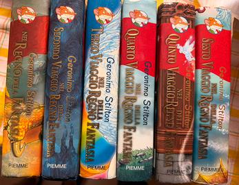 Geronimo stilton Nel regno della fantasia-6 libri