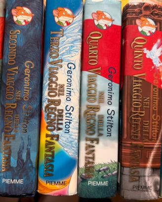 Geronimo stilton Nel regno della fantasia-6 libri