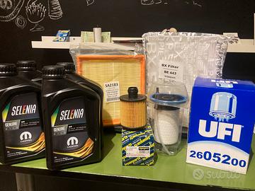 filtri + olio Fiat Punto multijet