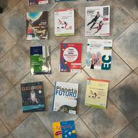 Libri scolastici prima superiore