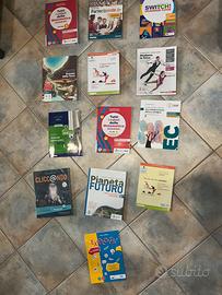 Libri scolastici prima superiore