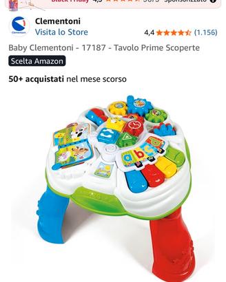 Tavolino interattivo multiattività Clementoni