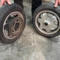 Copertoni+ cerchio con disco burgman 400 2002