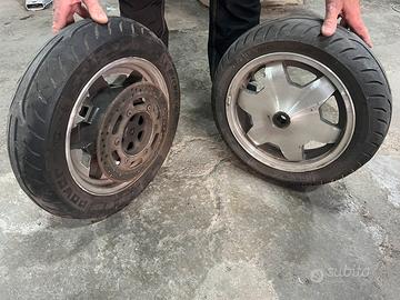 Copertoni+ cerchio con disco burgman 400 2002