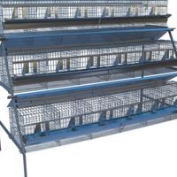Gabbia  per conigli a 3 piani