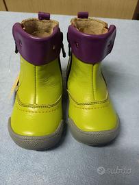 scarponcino verde  doppi cerniera Shagovita