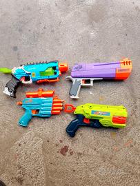 NERF 4 pistole giocattolo 