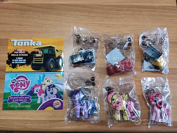 My Little Pony Tonka Burger King 6 Giochi 2013 Set