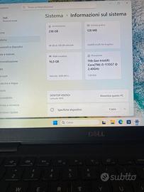 Dell  latitude 3420  i5 11th 2.4ghz 16gb 256 ssd