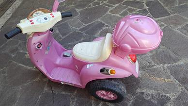 MOTO ROSA per bimbi 2-6 anni.Nuovissima