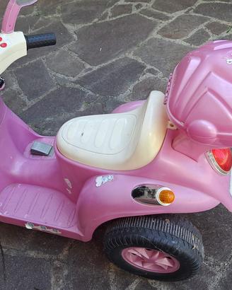 MOTO ROSA per bimbi 2-6 anni.Nuovissima