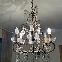 LAMPADARIO IN CRISTALLO