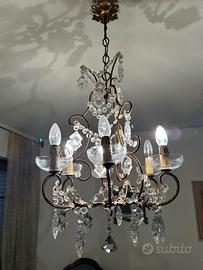 LAMPADARIO IN CRISTALLO