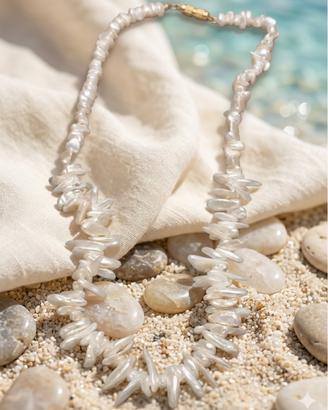 Splendida Collana in Perle Scaramazze (Barocche)