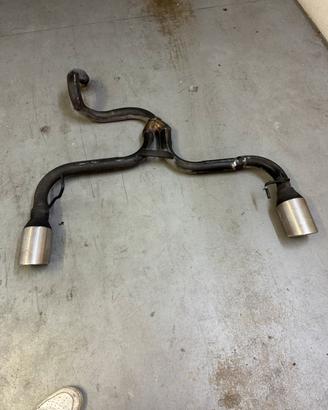 Scarico artigianale 500 Abarth e tappo benzina
