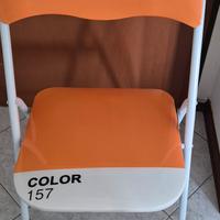 tris di sedie pieghevoli Color 