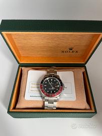 Rolex GMT 2 Pepsi 16710 Scatola, service Rolex