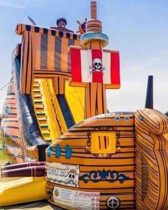 Galeone gonfiabile usato - gonfiabili scivolo usat