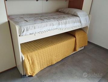Letto a castello per bambini o ragazzi